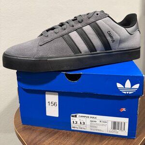 Adidas Campus Black and Grey 12M Brand New